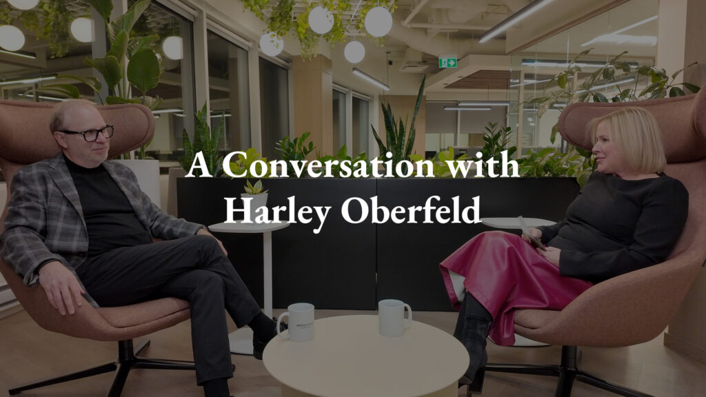 A Conversation with Harley Oberfeld